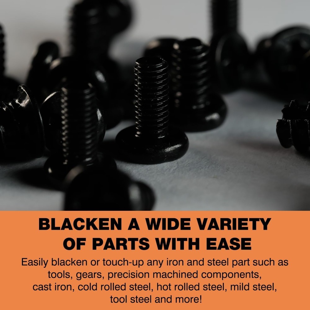 Black Oxide Coating Kit - , Versatile Blackening Solution for Iron and Steel ...