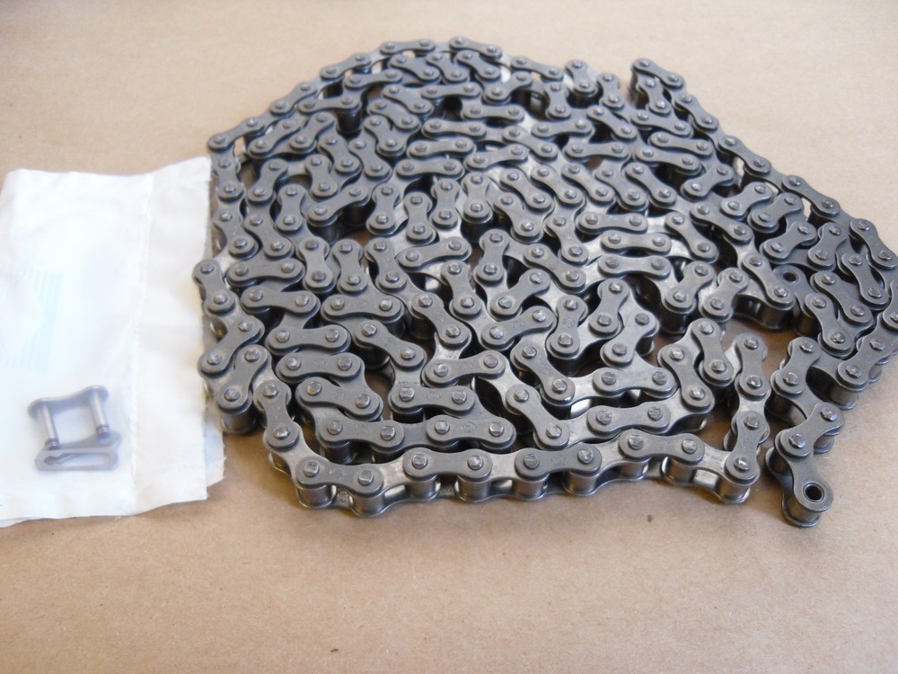 DIAMOND 41SS RIV 10 FT SINGLE STRAND STAINLESS STEEL ROLLER CHAIN