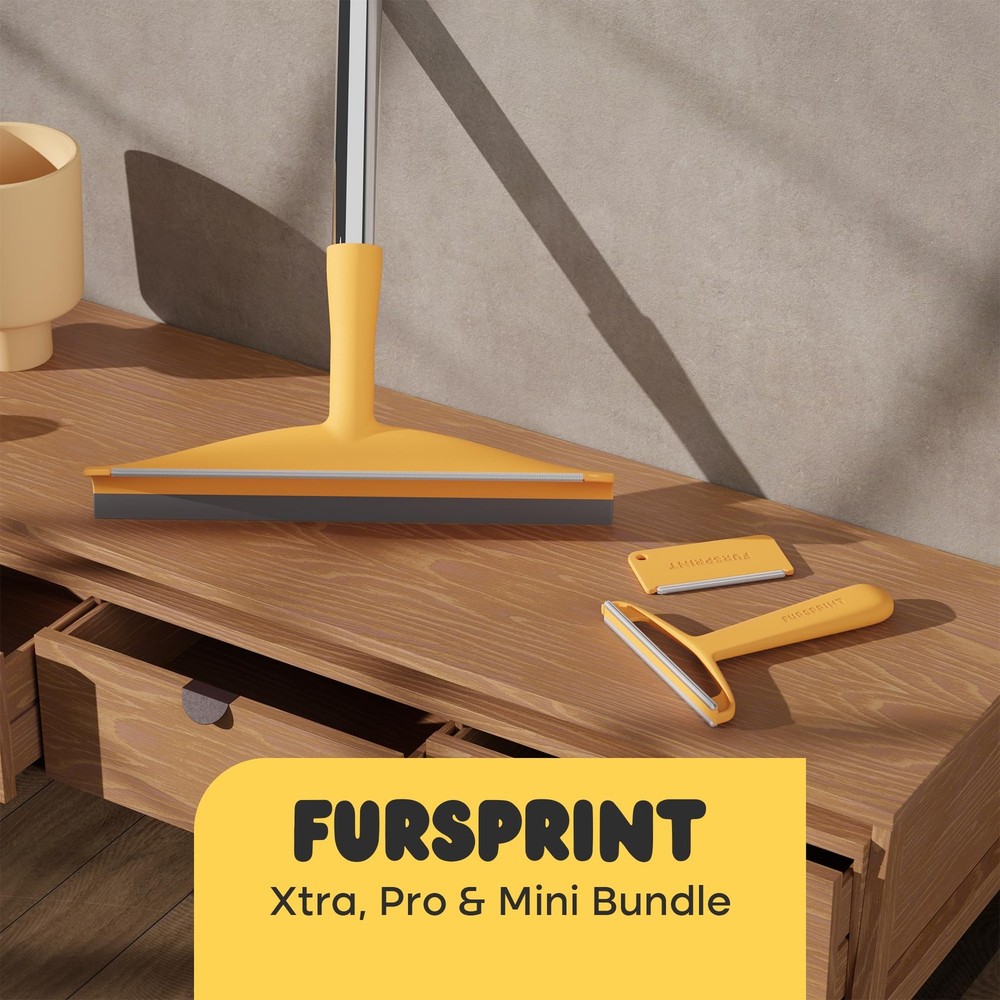 Bundle - Including Xtra, & Mini - Dog Hair and Carpet Scraper Models - Perfec...
