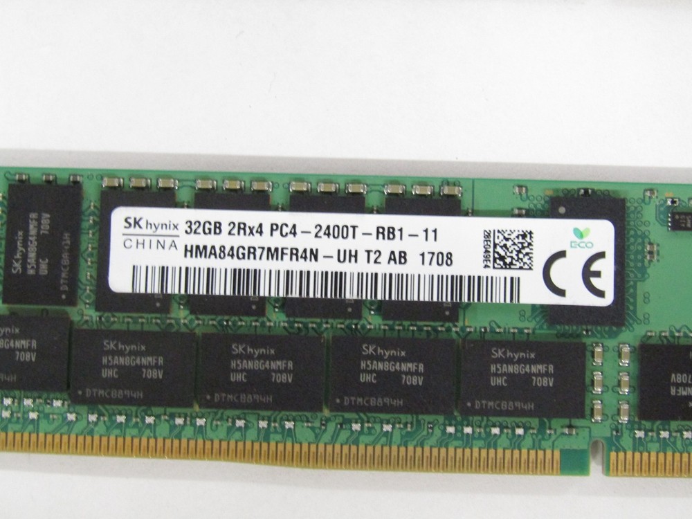 Various SK Hynix 32GB 2Rx4 PC4-2400T ECC Registered DIMM Server Memory