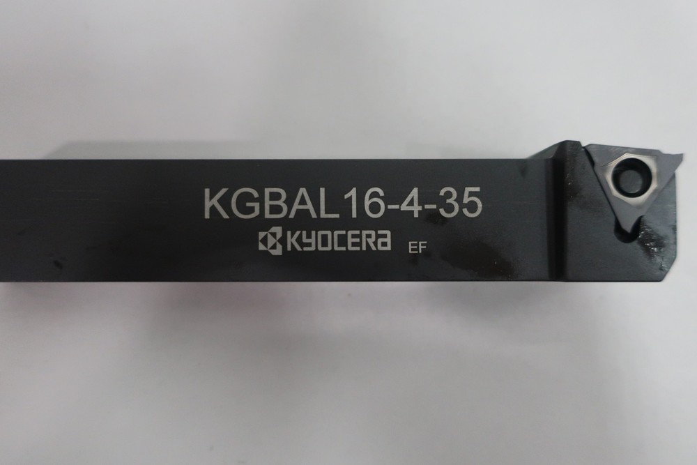 Kyocera KGBAL16-4-35 Carbide Insert Grooving Tool Holder
