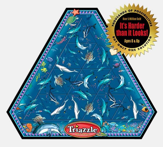 Thinkfun Triazzles Dolphins Puzzle