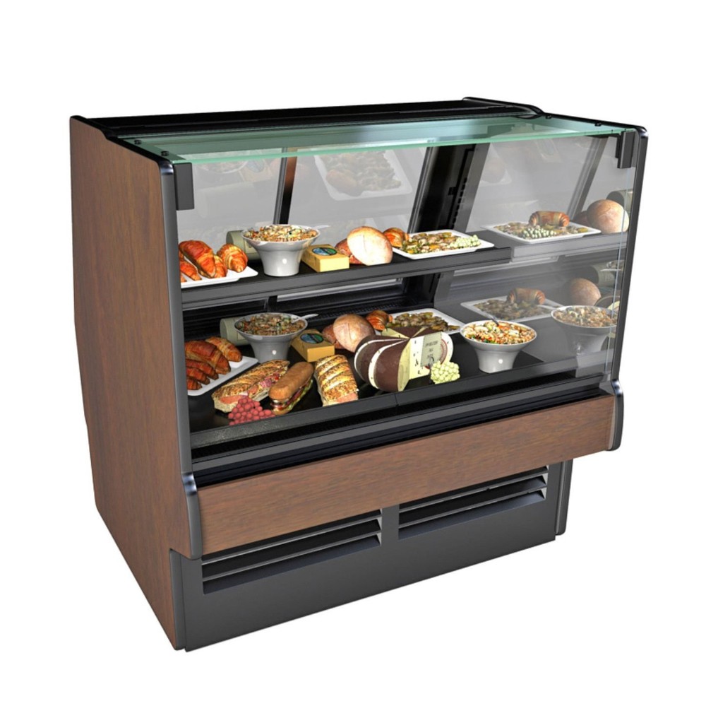 Structural Concepts GMDSV4R 51" Flat Refrigerated Deli Display Case