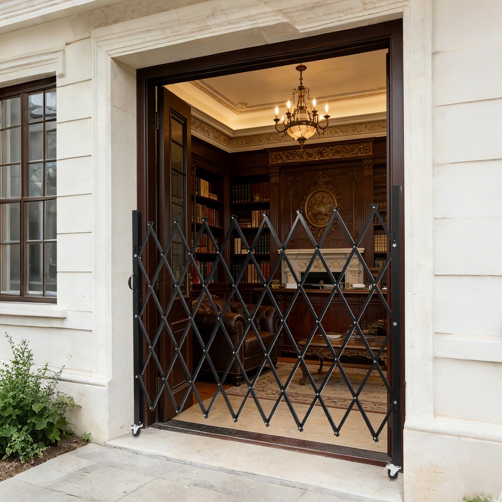 Single Folding Security Gate Flexible Expanding Security Gate Folding Door
