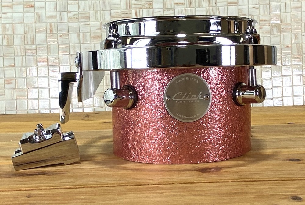 Click Icon 5x6 6ply Maple Tom Tom Pink Sparkle