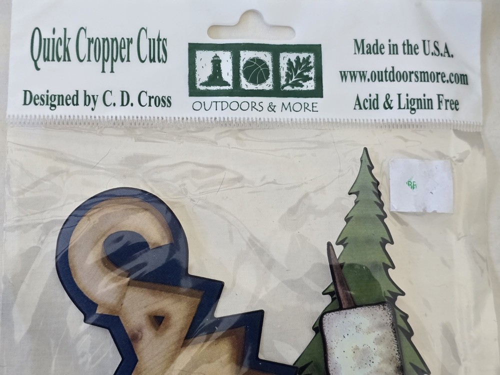 New! Quick Cropper Cuts CAMPING Outdoors & More
