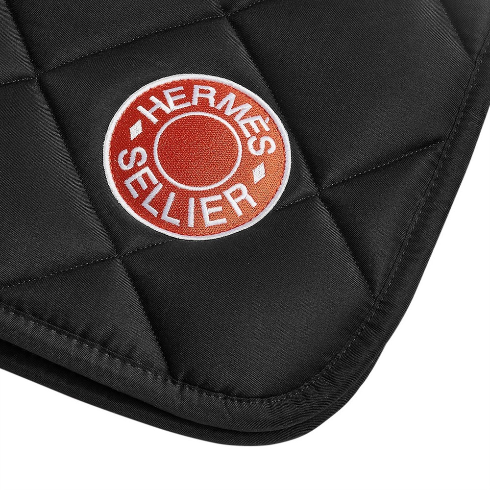 Hermes Saddle Pad Jump General Purpose Black New