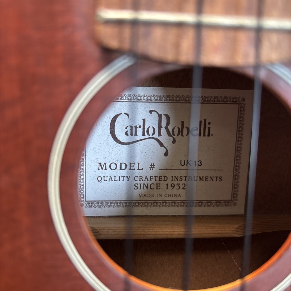 Carlo Robelli Model UK13 Four String Ukulele