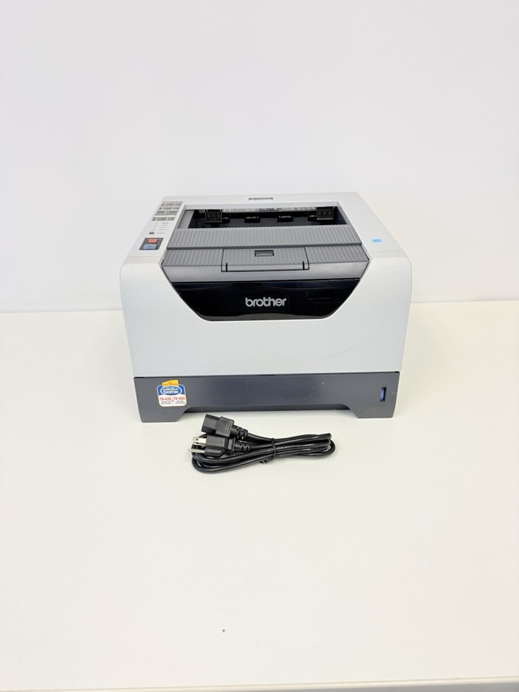 BROTHER HL-5370DW Workgroup Laser Printer Duplex W/ Cord Tested