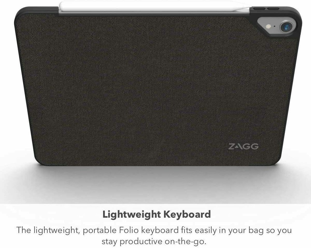 Zagg iPad Pro 11" 1st Gen 2018 Bluetooth Keyboard Folio Case