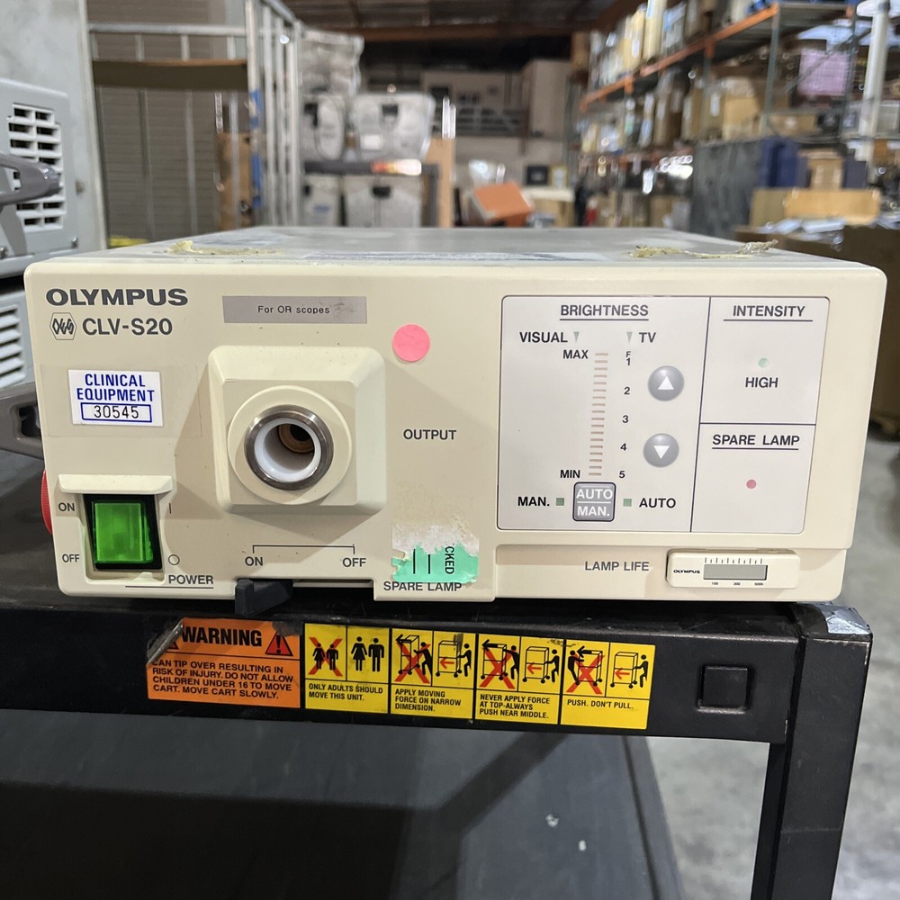 OLYMPUS CLV-S20 XENON LIGHT SOURCE ,