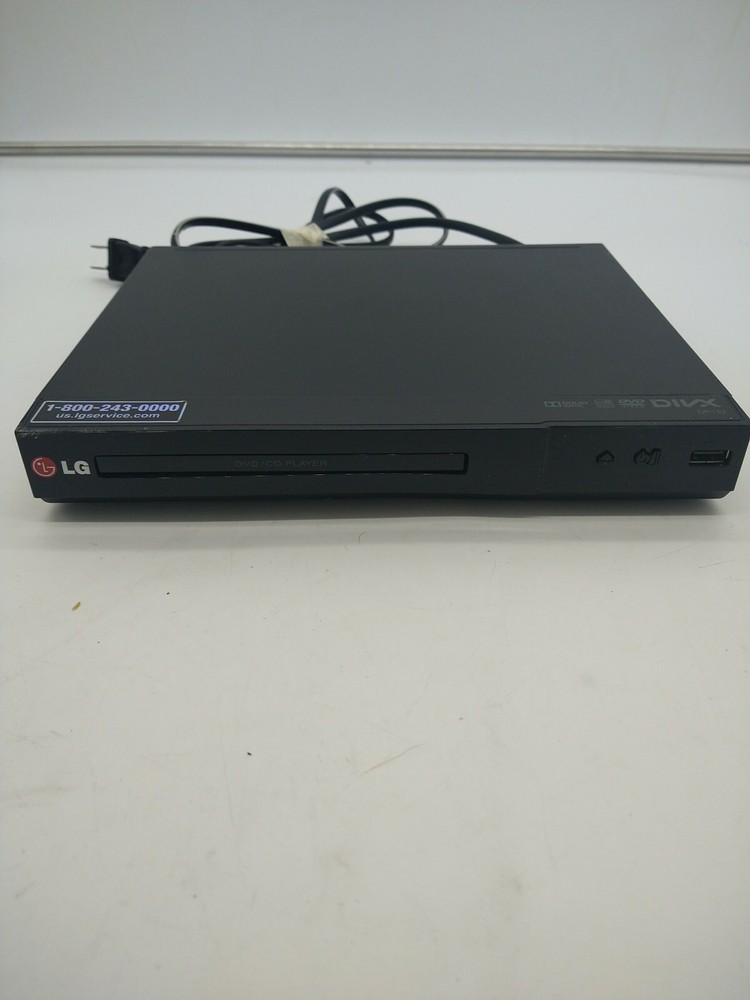 LG DVD Player (DP132H) Missing Remote Tested/Working