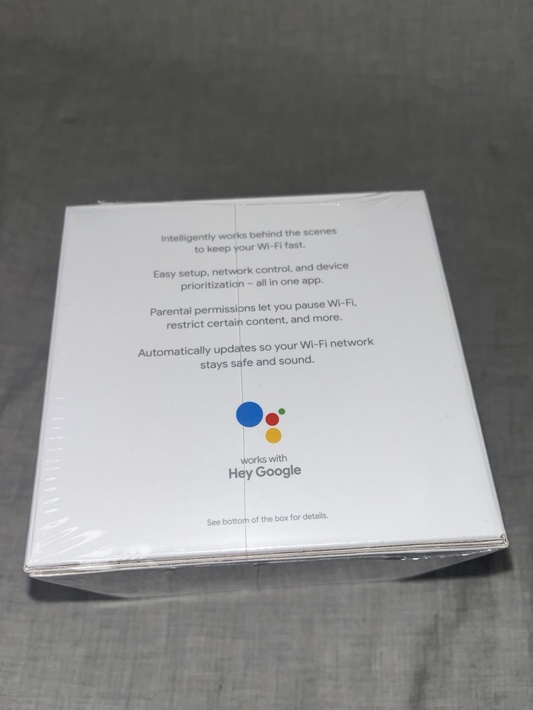 Google Wifi AC1200 Whole Home Wi-Fi System White