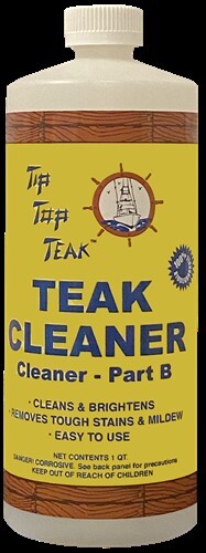 Tip Top Teak Cleaner Part B - Quart TC862