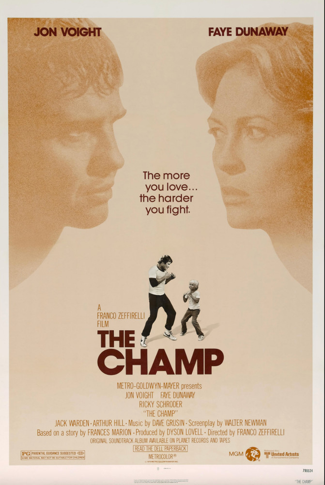 SAM LEVENE Original MGM Script THE CHAMP 1979 Screenplay by Walter Newman