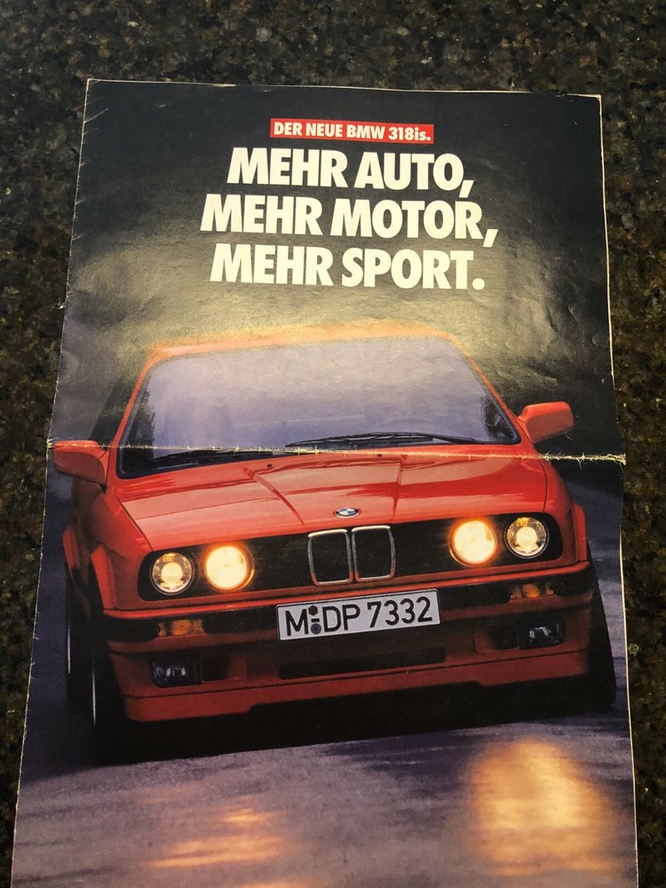 BMW 3181s advertisement