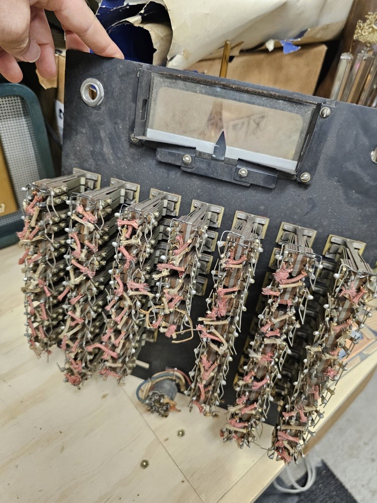 Antique Voltmeter Switch Board Current Circut Standardize