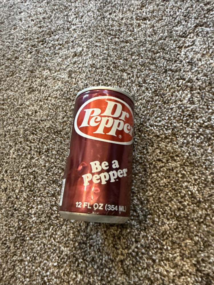 Old Dr Pepper Can Empty 12oz