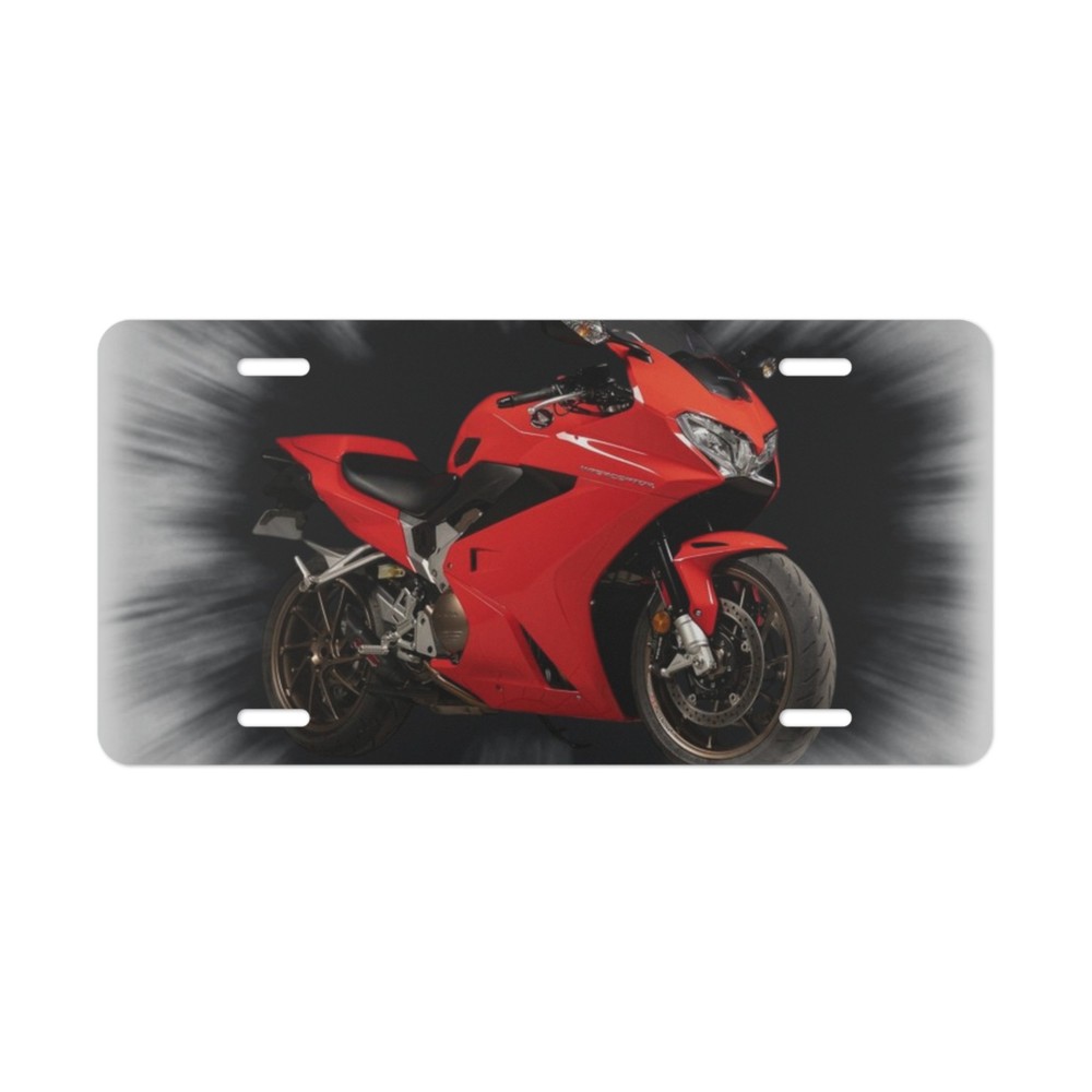 2014 Honda Interceptor License Plate