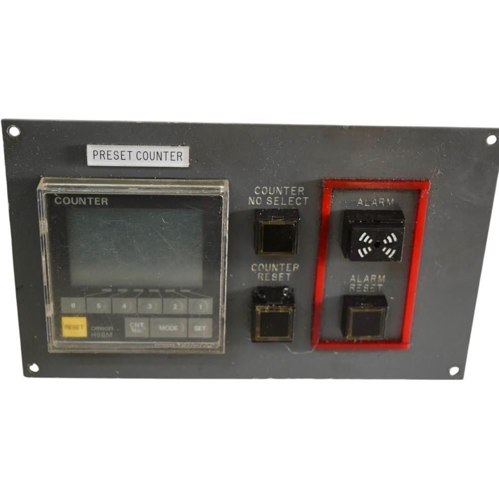 Omron H8BM-RB Digital Multi-Maintenance Counter Timer 24VDC 6-Digit