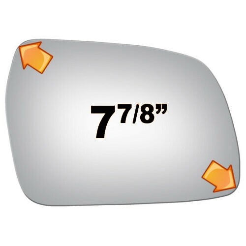 Mirror Glass For Chevy Tracker, Geo Tracker Passenger Side Replacement-Manual