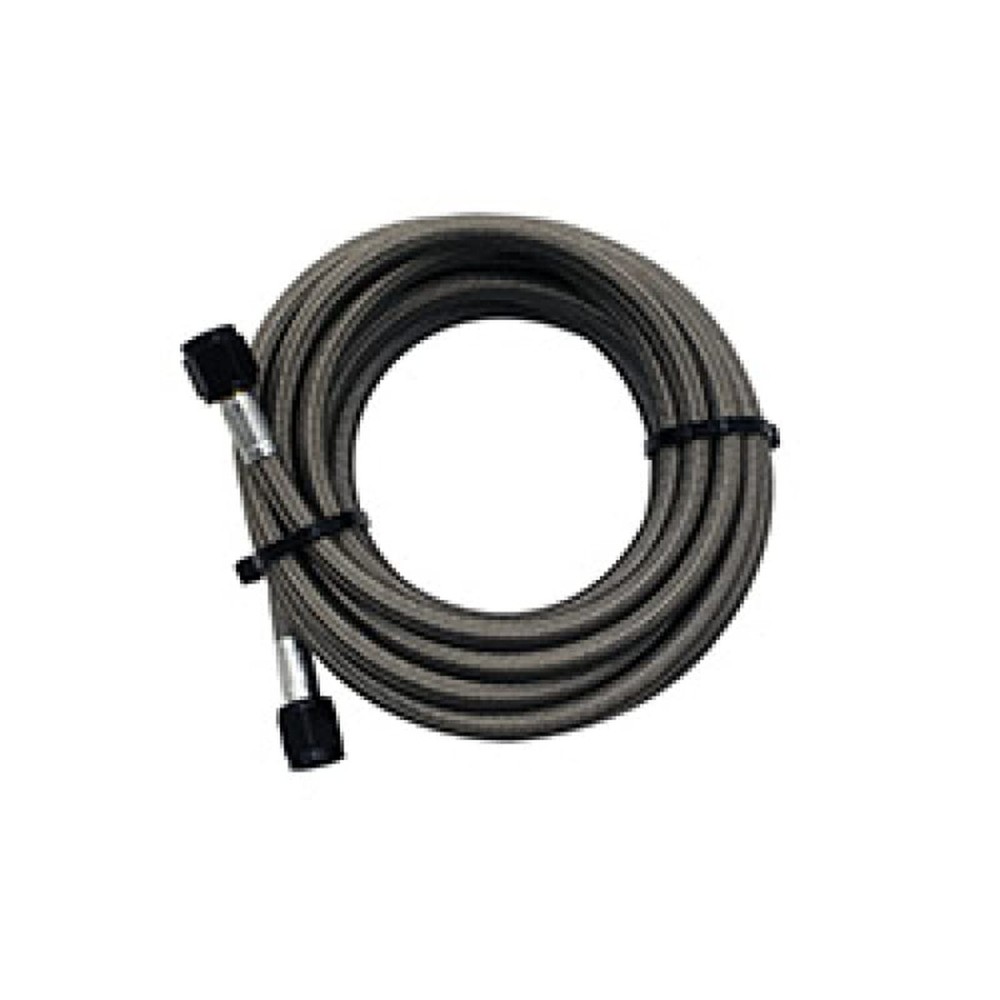 Snow Performance - 20ft Braided Stainless Line (4AN) (SPHSNO-820-BRD)