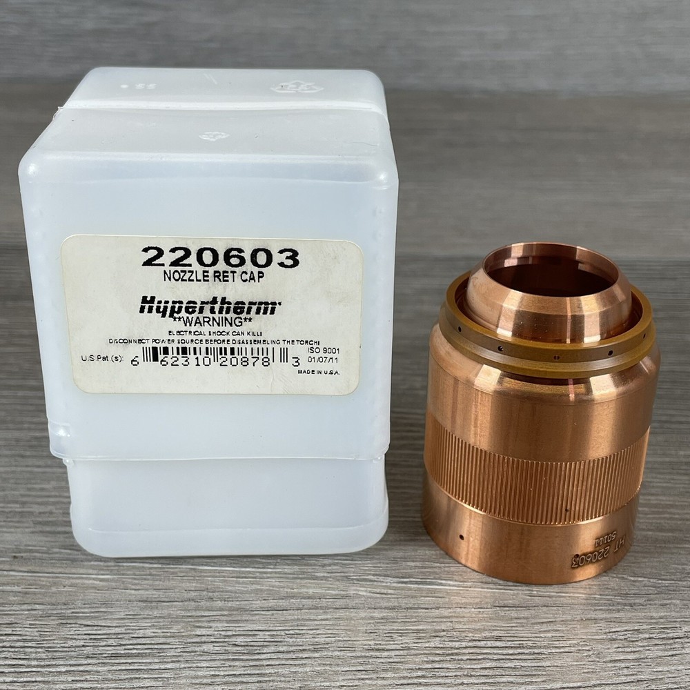 Hypertherm 220603 Cap Hpr 260A Nozzle Return Ms Cw