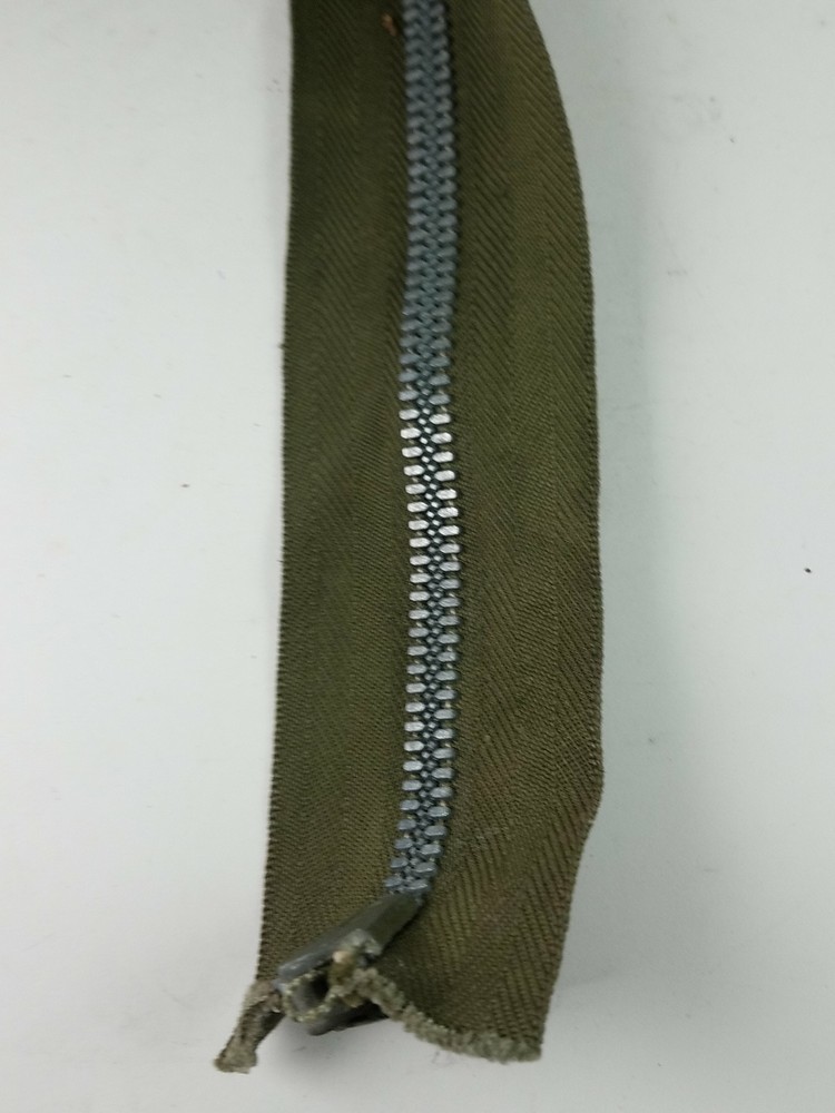 Military Green Zipper
