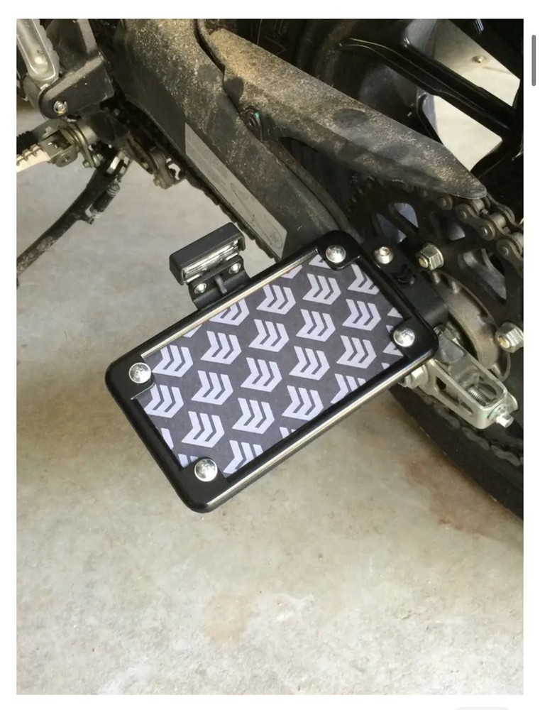 ducati scrambler license plate holder Side Mount Bracket