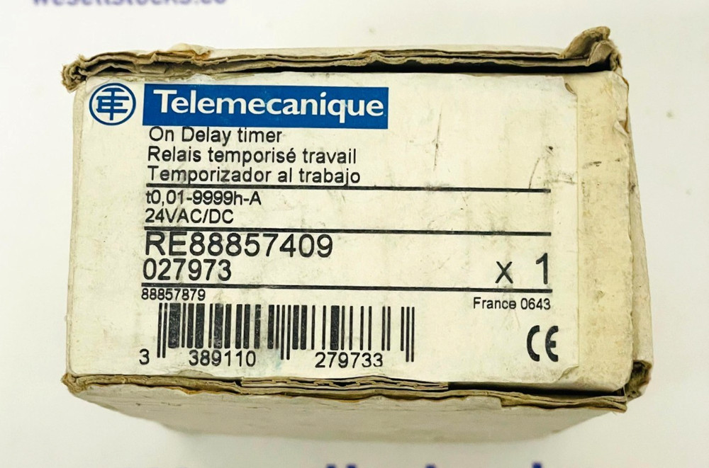 TELEMECANIQUE RE88857409 Universal Timing Relay