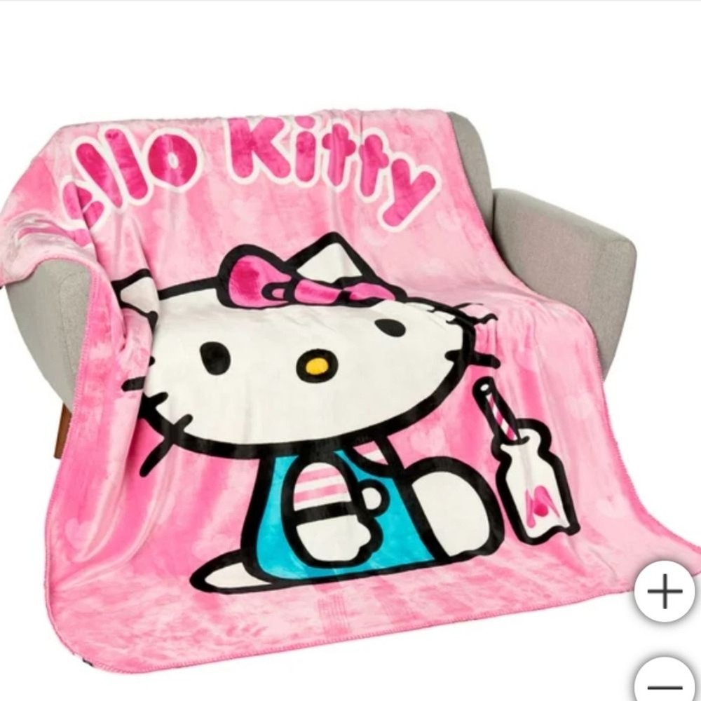 Character Youth Throw, new, Hello Kitty