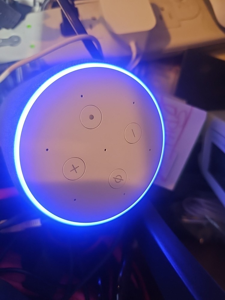 Amazon R9P2A5 Echo 3rd Gen Smart Speaker w/ Alexa & Bluetooth Blue