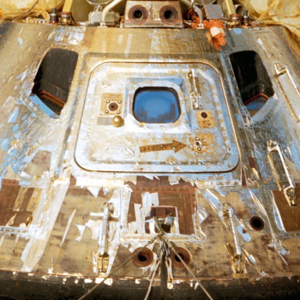 Apollo 11 Command Module Foil - Mission-Flown Material