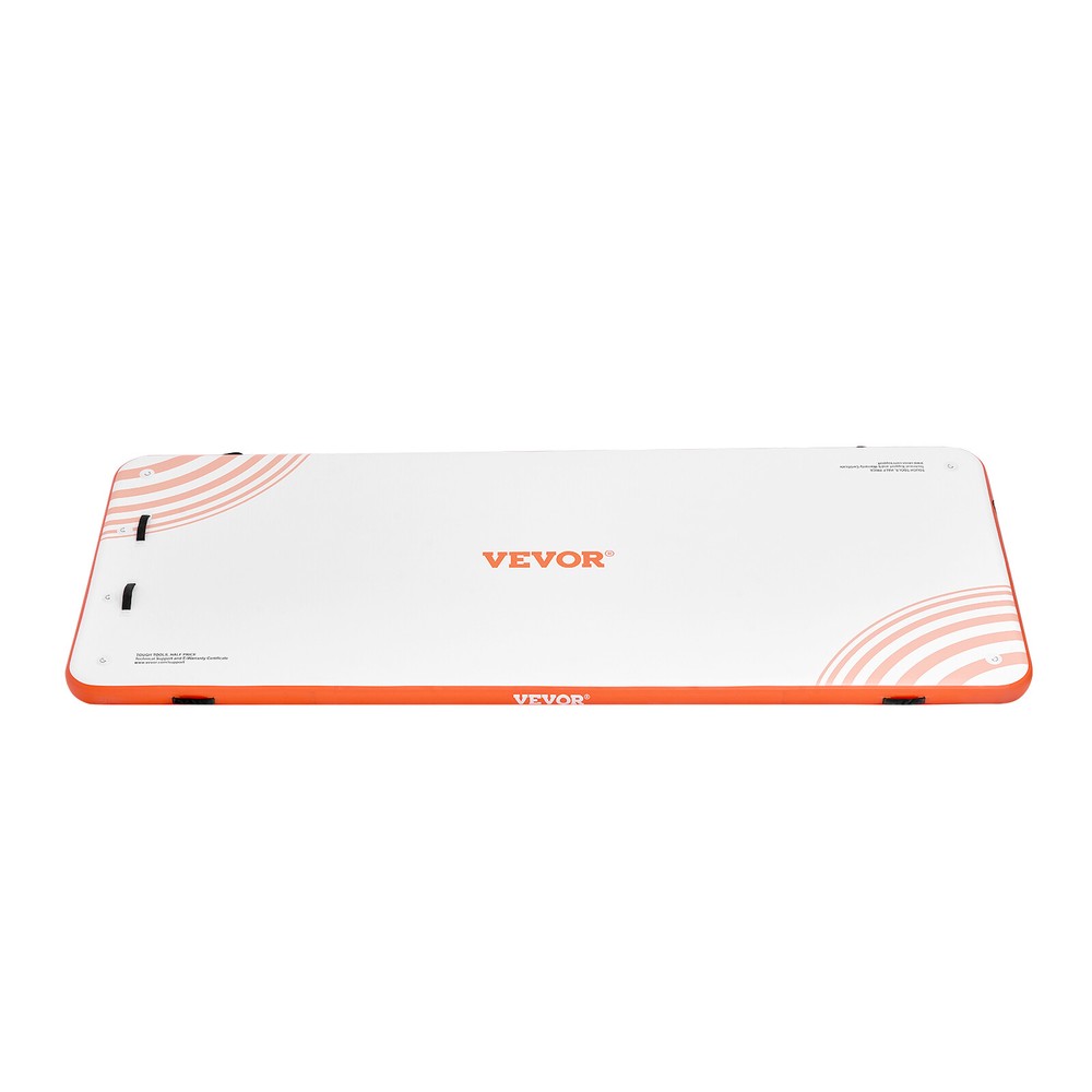 VEVOR Inflatable Floating Dock 15x6FT Inflatable Dock Platform Mat with Ladder