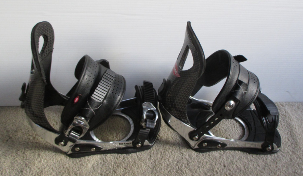 Sims Link Carbon Snowboard Bindings