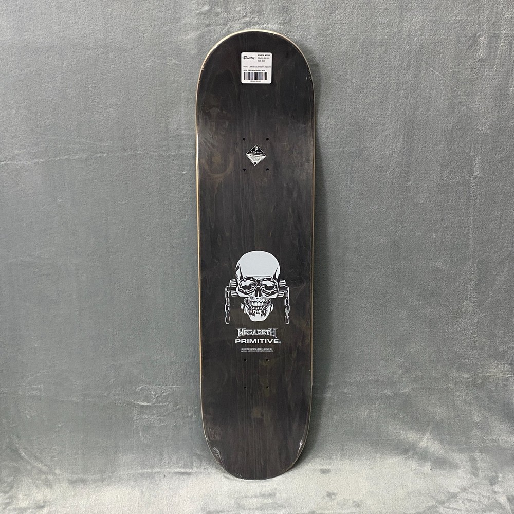 Primitive Lemos Megadeth Countdown to Extinction Deck Graphic 8.25 Skateboard