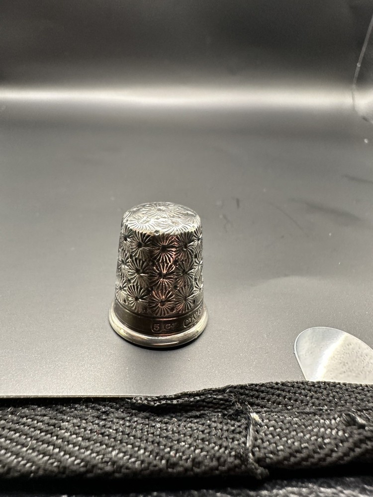 STERLING SILVER THIMBLE