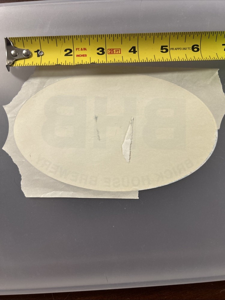 Brick House Brewery Sticker Decal