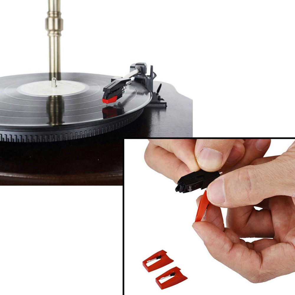 3Pcs Record Player Needle Turntable Stylus Replacement for Crosley Phonograph
