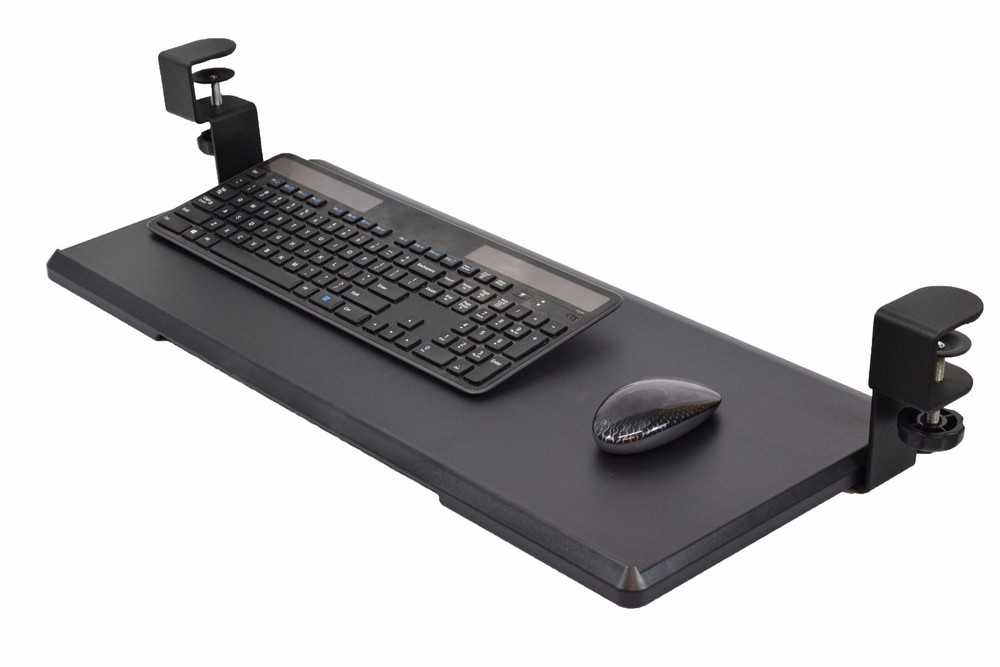Mobotron Under-desk Keyboard Clamp Tray Electronic Device Platform