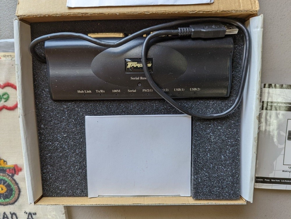 USB Mobile Port Replicator with Ethernet