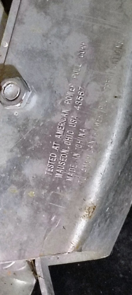 American Power Pull 2 Ton Cable Puller 18600 Come Along