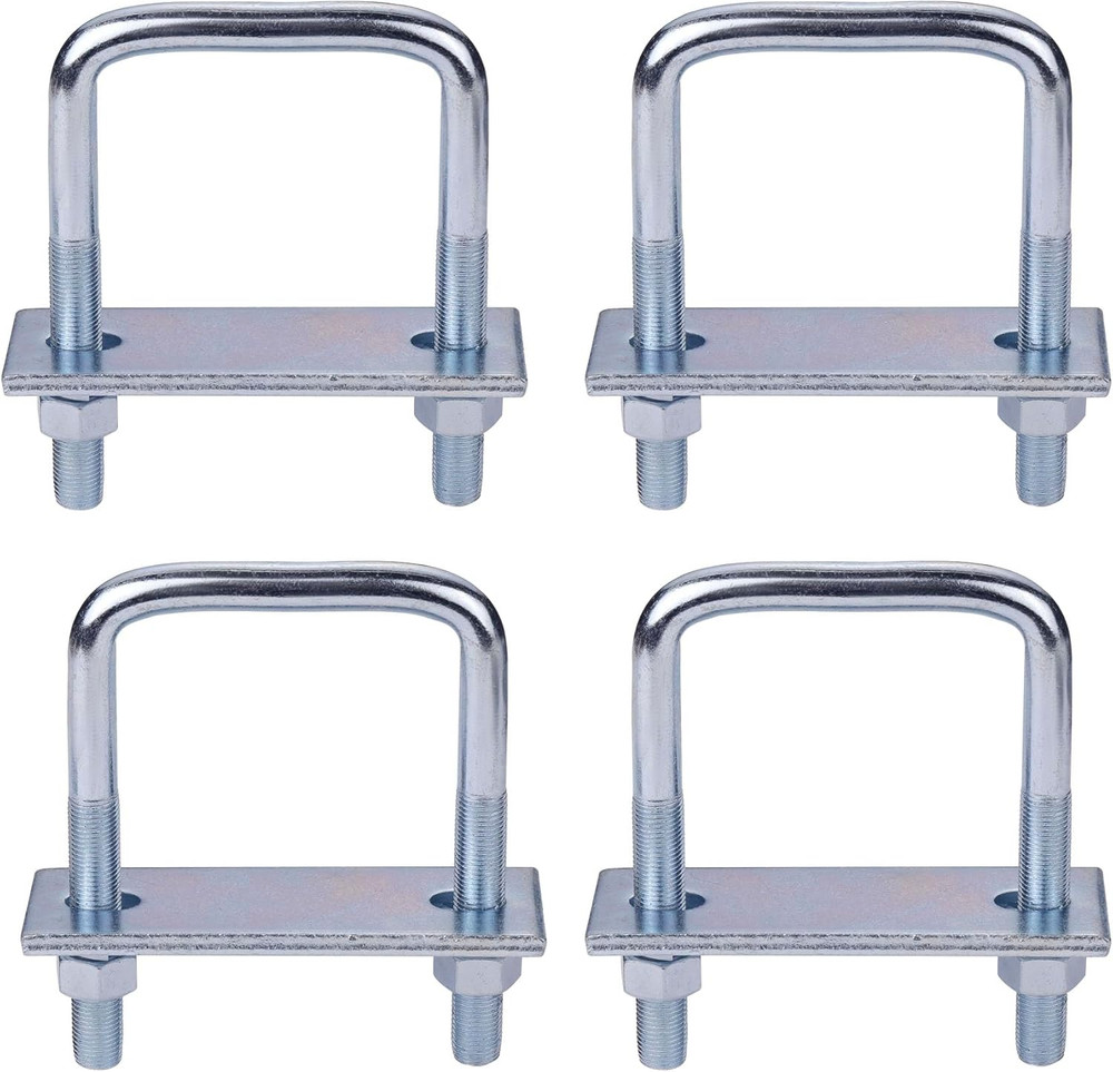 4 Pack Leaf Spring Clamp Kit with 3" Leaf Spring Clamps for Truck,Locks Leaf Spr
