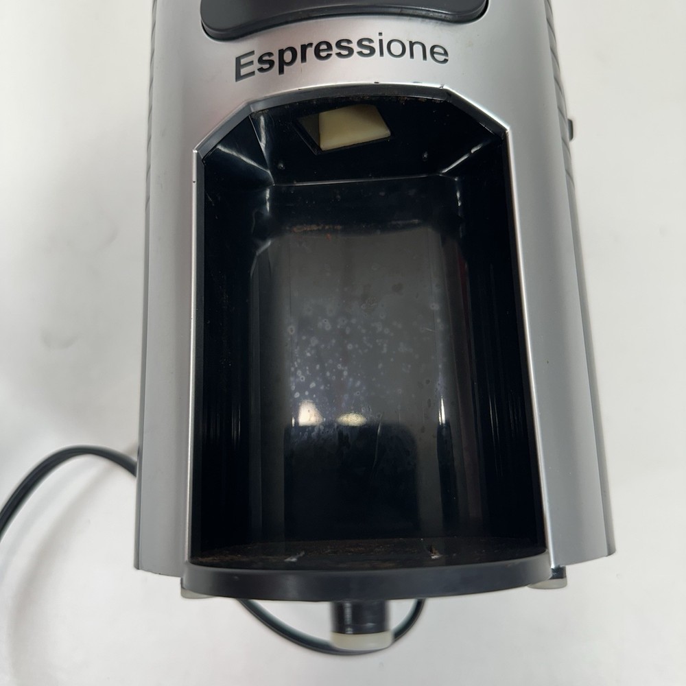 Espressione Professione Conical Burr Coffee Grinder Black/Silver MEC5198 Works