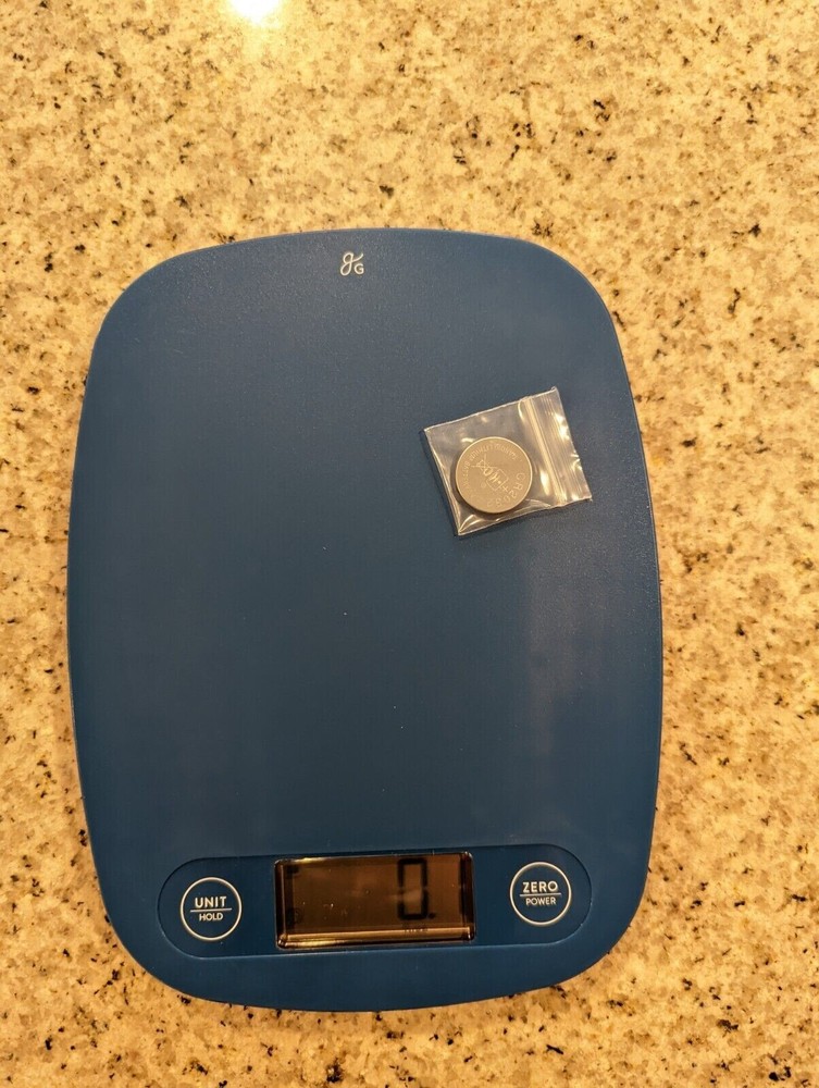 Greater Goods Digital Food Kitchen Scale (Blue),