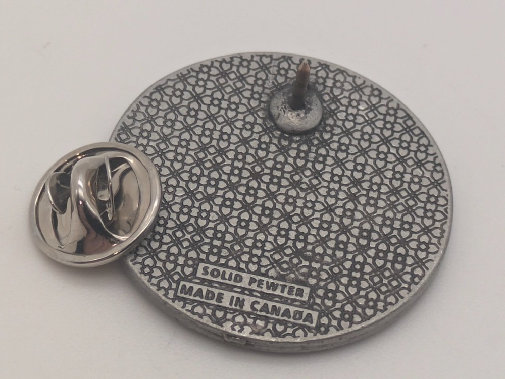 ANCESTRY 25th Anniversary Lapel Pin Solid Pewter