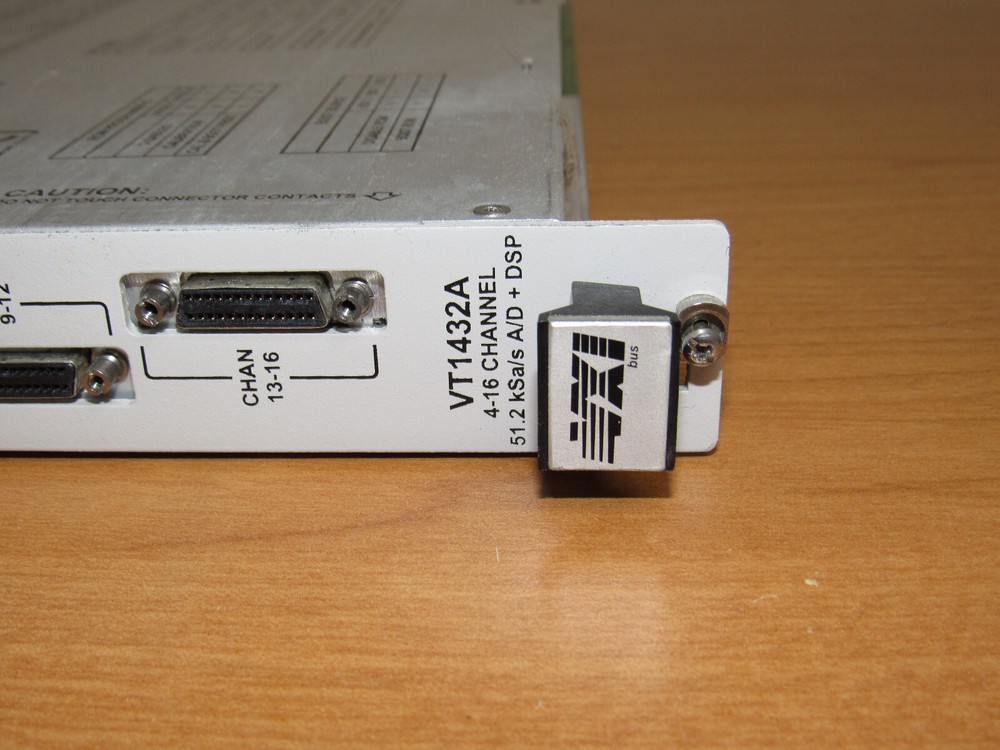 VXI Technology 4-16 Channel 51.2 kSa/s A/D + DSP Module - VT1432A - UNTESTED