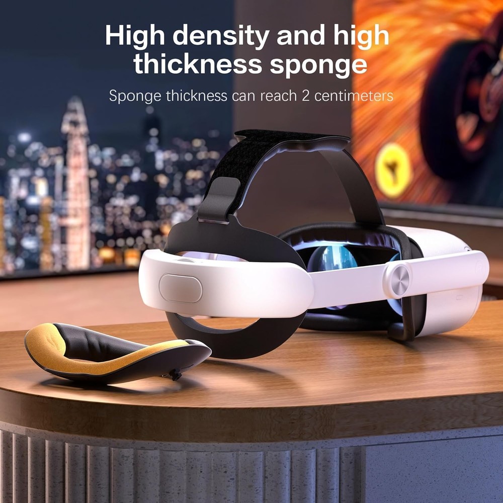 Head Strap for Oculus Meta Quest 2, Elite Adjustable Replacement Strap for Me...