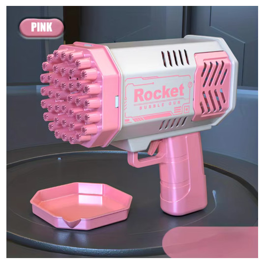40 Hole Bubble Machine Fully Automatic Bubble Blowing Light Outdoor Bubble
