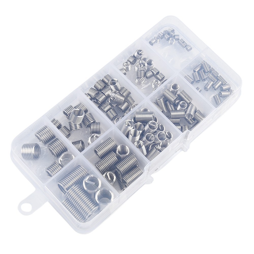 150pcs Stainless Steel Inserts Kit for Thread Repair and Enhanced Durability
